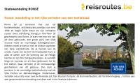 Reisroutes: Stadswandeling